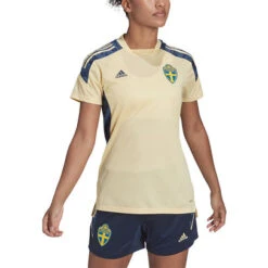 Adidas Schweden Training T-Shirt Damen -Fußballbedarf Rabatt 101020 6