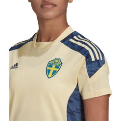 Adidas Schweden Training T-Shirt Damen -Fußballbedarf Rabatt 101020 7