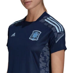 Adidas Spanien Training T-Shirt Damen -Fußballbedarf Rabatt 101061 5