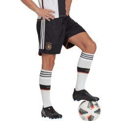 Adidas Deutschland Heimshort 2022/2023 -Fußballbedarf Rabatt 103678 3