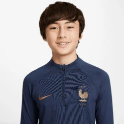 Nike Frankreich Strike Drill Top Kinder -Fußballbedarf Rabatt 129652 3