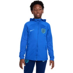 Nike England Strike Hooded Tracksuit Kinder 14 Nike England Strike Hooded Tracksuit Kinder -Fußballbedarf Rabatt 129665 4