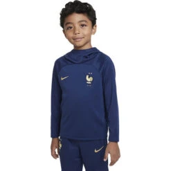 Nike Frankreich Academy Pro Hoodie Kleine Kinder