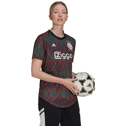 Adidas Ajax Prematch T-Shirt Damen 2022/2023 5 Adidas Ajax Prematch T-Shirt Damen 2022/2023 – Bild 3