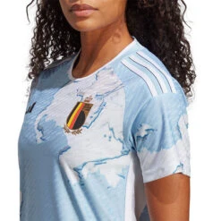 Adidas Belgien Authentic Auswärtstrikot Damen -Fußballbedarf Rabatt 160555 6