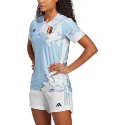 Adidas Belgien Authentic Auswärtstrikot Damen -Fußballbedarf Rabatt 160555 9