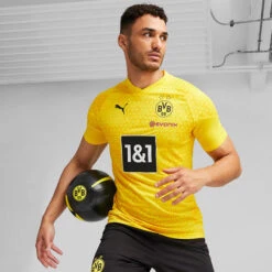 Puma Borussia Dortmund Training T-Shirt 2023/2024 -Fußballbedarf Rabatt 162063 3