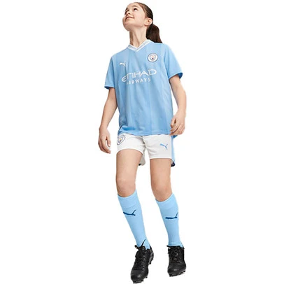 Puma Manchester City Heimshort Kinder 2023/2024 7 Puma Manchester City Heimshort Kinder 2023/2024 – Bild 5