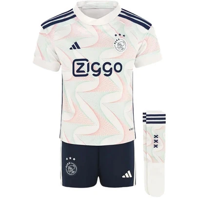 Adidas Ajax Auswärts Kit Kleine Kinder 2023/2024 3 Adidas Ajax Auswärts Kit Kleine Kinder 2023/2024