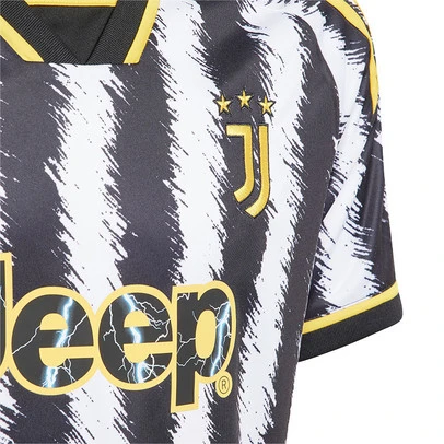 Adidas Juventus Heimtrikot Kinder 2023/2024 6 Adidas Juventus Heimtrikot Kinder 2023/2024 – Bild 4